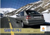 saipa 141 2009 : Iran car brochure, بروشور ماشین ایران