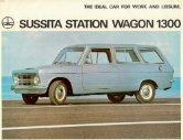 1972 autocars sussita station wagon en sheet : Israel car brochure, ישראל מאַשין בראשור