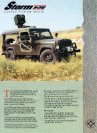 1992 storm m-240 en sheet combat platform : Israel car brochure, ישראל מאַשין בראשור