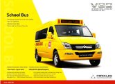 maxus v80 2012 schoolbus : Chinese car brochure, 中国汽车型录, 中国汽车样本