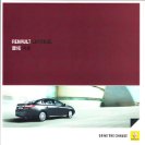 renault latitude 2012 cn cat : Chinese car brochure, 中国汽车型录, 中国汽车样本