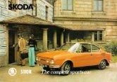 Skoda 110R Coupe 1974 UK sheet