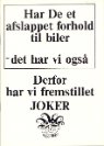 sommer joker 1972 dk