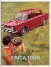 1968 SIMCA 1000 dk cat