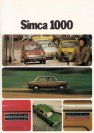 1973 SIMCA 1000 dk cat