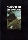 1973 CHRYSLER 2 LITER 180 160 dk cat