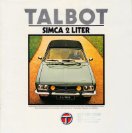 1979.9 TALBOT SIMCA 2 LITER dk cat