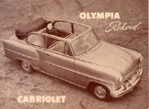 opel olympia rekord cabriolet 1954 dk f4 xs