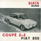 SIATA FIAT 850 COUPE 1964 it f4