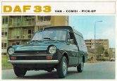 1968 DAF 33 van kombi pick-up dk f6