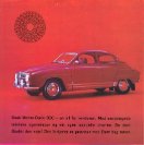 1966 Saab 96 monte carlo 850 dk sheet