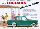 1961 HILLMAN SUNBIRD 1600 dk f4