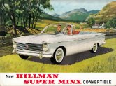 1962 HILLMAN SUPER MINX CONVERTIBLE en f4 2621exLHD