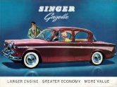 1961 SINGER GAZLLE III en f8 4254EX LHD
