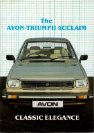 1982 AVON TRIUMPH ACCLAIM en f4