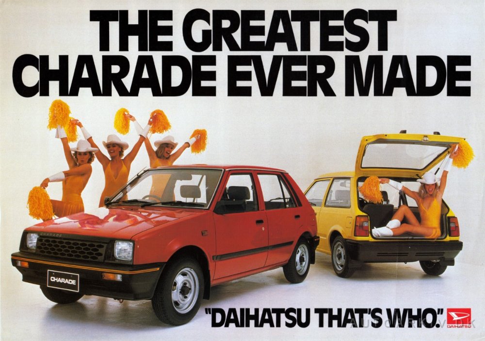 Daihatsu Charade 1983 aus sheet 