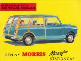 1960 mini estate dk f12 morris mascot stationcar