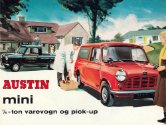 1960 mini vans dk f8 1874 austin mini varevogn og pick-up