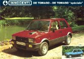 1980 innocenti mini bertone de tomaso speciale fr sheet