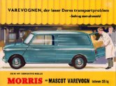 1960.3 mini van dk f12 morris mascot varevogn
