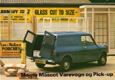 1979.1 mini vans dk cat 3145f morris mascot varevogn og pick-up