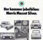 1980 Mini Silver dk f6 morris mascot Silver