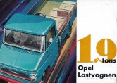 1962 OPEL Blitz 1.9 tons Lastvogn LTA