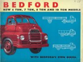 1958 Bedford new 6 ton. 7 ton. 8 ton and 10 ton models (LTA)