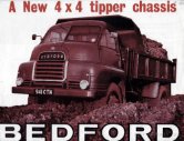 1961 Bedford A new 4 x 4 tipper chassis (LTA)