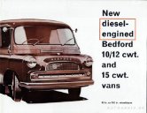 1961 Bedford New diesel engined for vans (LTA)