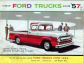 1957 FORD Trucks New Full line (LTA)