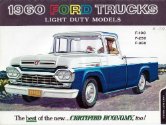 1960 FORD Trucks Light Duty Models (LTA)