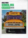 1966 FORD school bus chassis (LTA)
