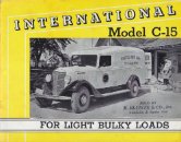 1936 IH Models C-15 (LTA)