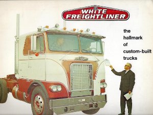 WHITE FREIGHTLINER